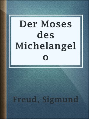 cover image of Der Moses des Michelangelo